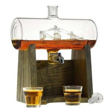 Ship In A Whiskey Bottle