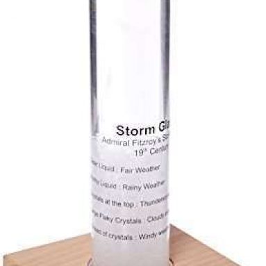 Storm Glass Barometer Weather Gadget