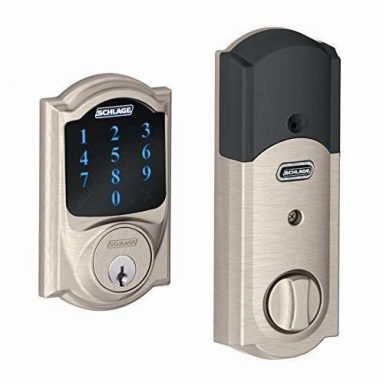 Smart Door Lock Touchscreen Deadbolt with Built-In Alarm