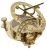 Solid Brass 3″ Sundial Compass