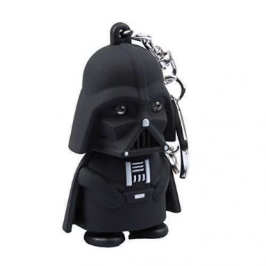 Star Wars Keychain Darth Vader with LED flashlight and Sound