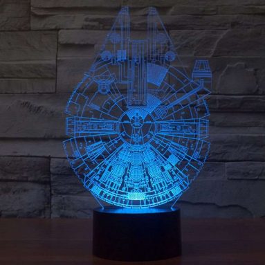 Millennium Falcon Table Lamp 3D Night Light