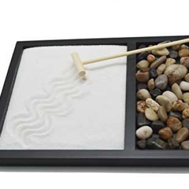 Zen Sand Rocks Rake Garden Kit