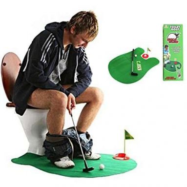 Play Golf On The Toilet