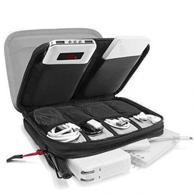 Electronics Accessories Pouch Case Organizer Cable Travel Bag